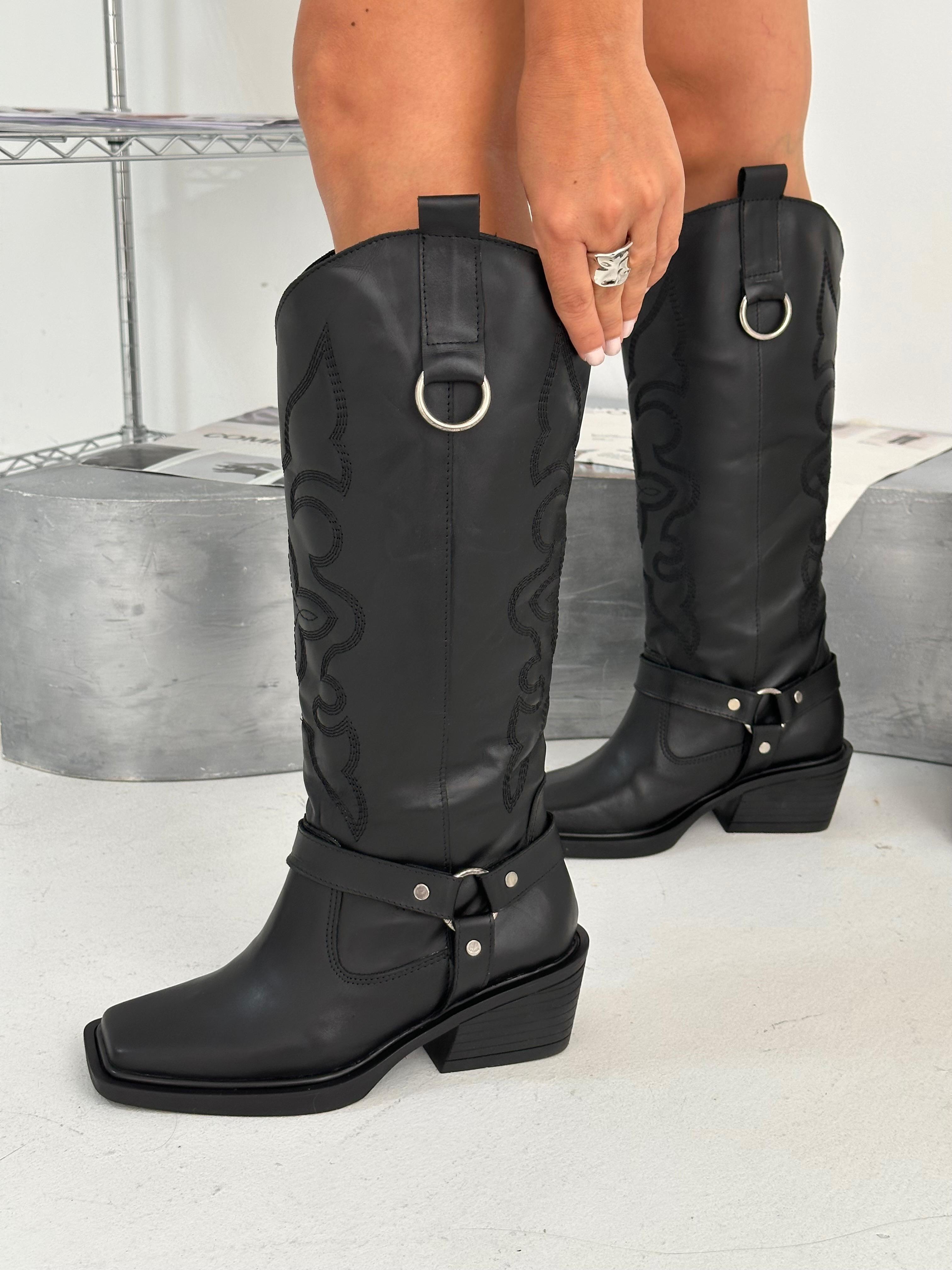 Botas Texanas " Tex Harley" - Nala Shoes