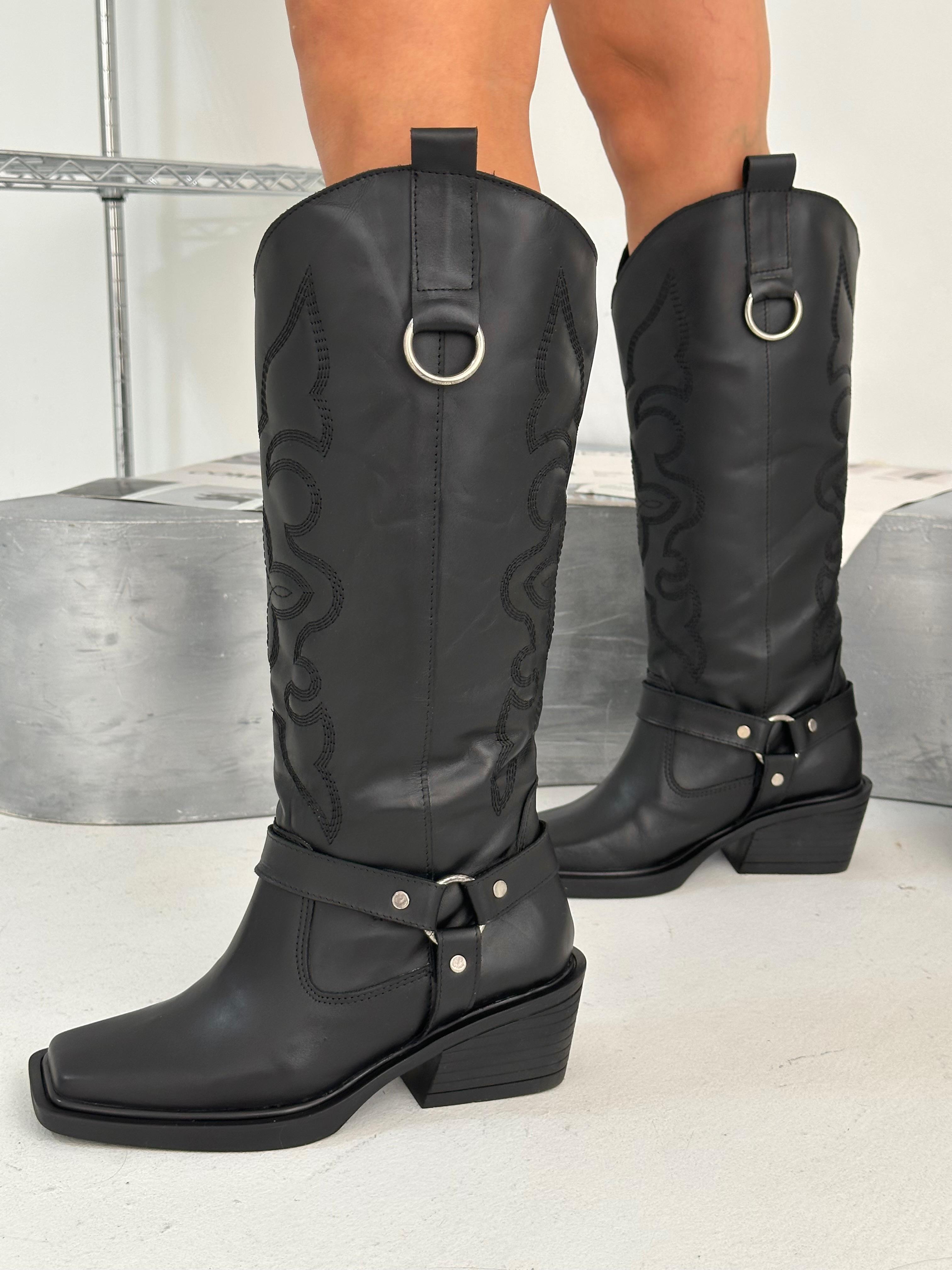 Botas Texanas " Tex Harley" - Nala Shoes