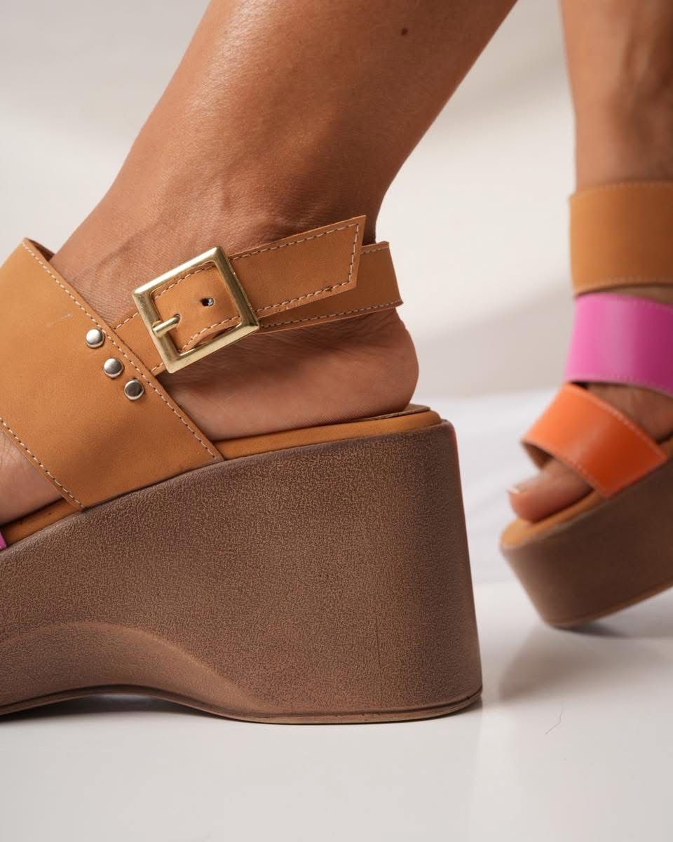 Sandalias con plataforma "Fire" - Nala Shoes