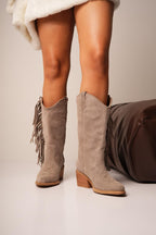 Isabel – Botas Texanas con Flecos Laterales "Nala Shoes"