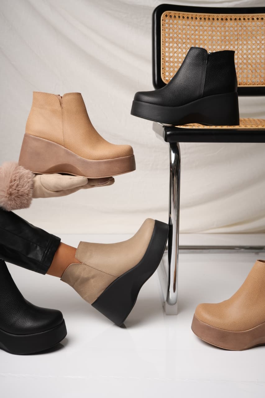 Botas con plataforma "Lira" - Nala Shoes