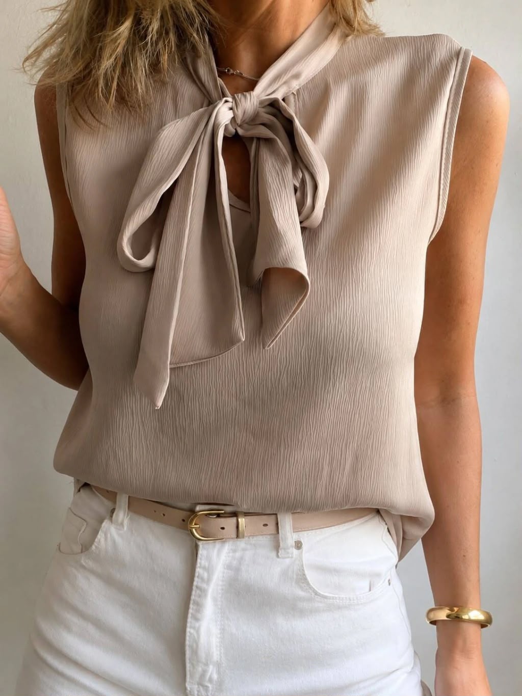 Camisola Premium “Andra” – Rayada con Lurex